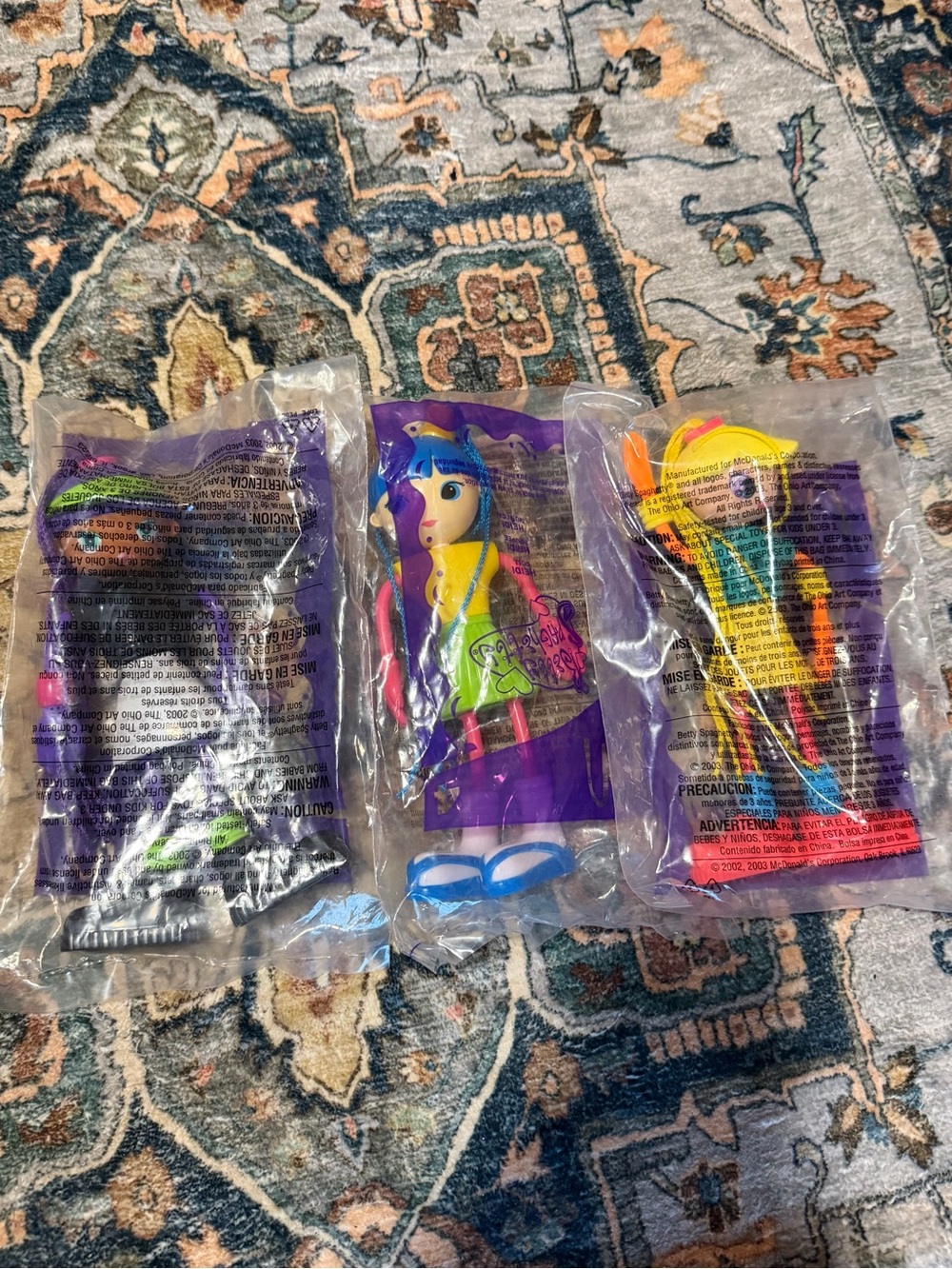 VINTAGE 2003 McDonald’s “Betty Spaghetti” Dolls